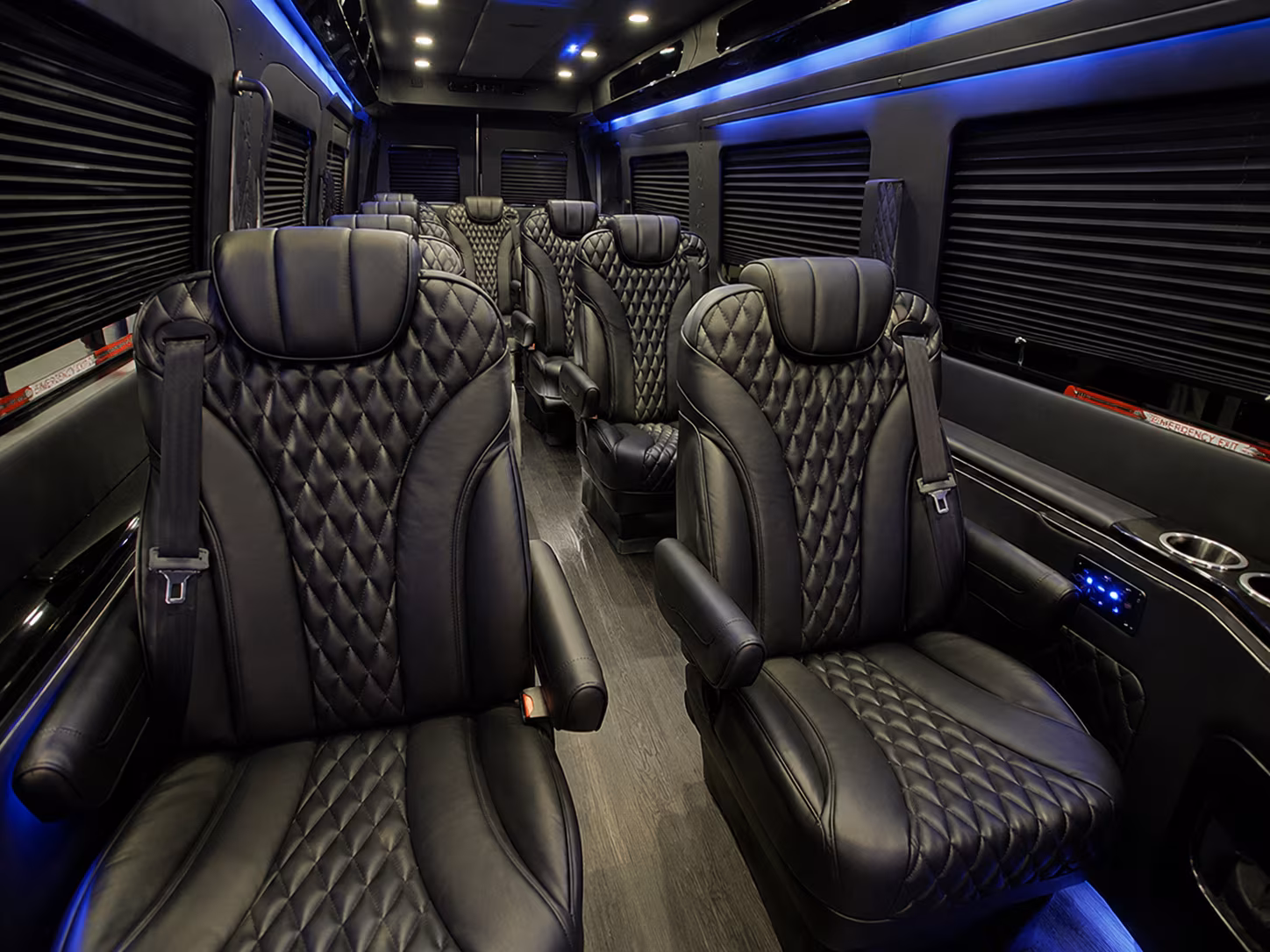 15 passenger sprinter van interior