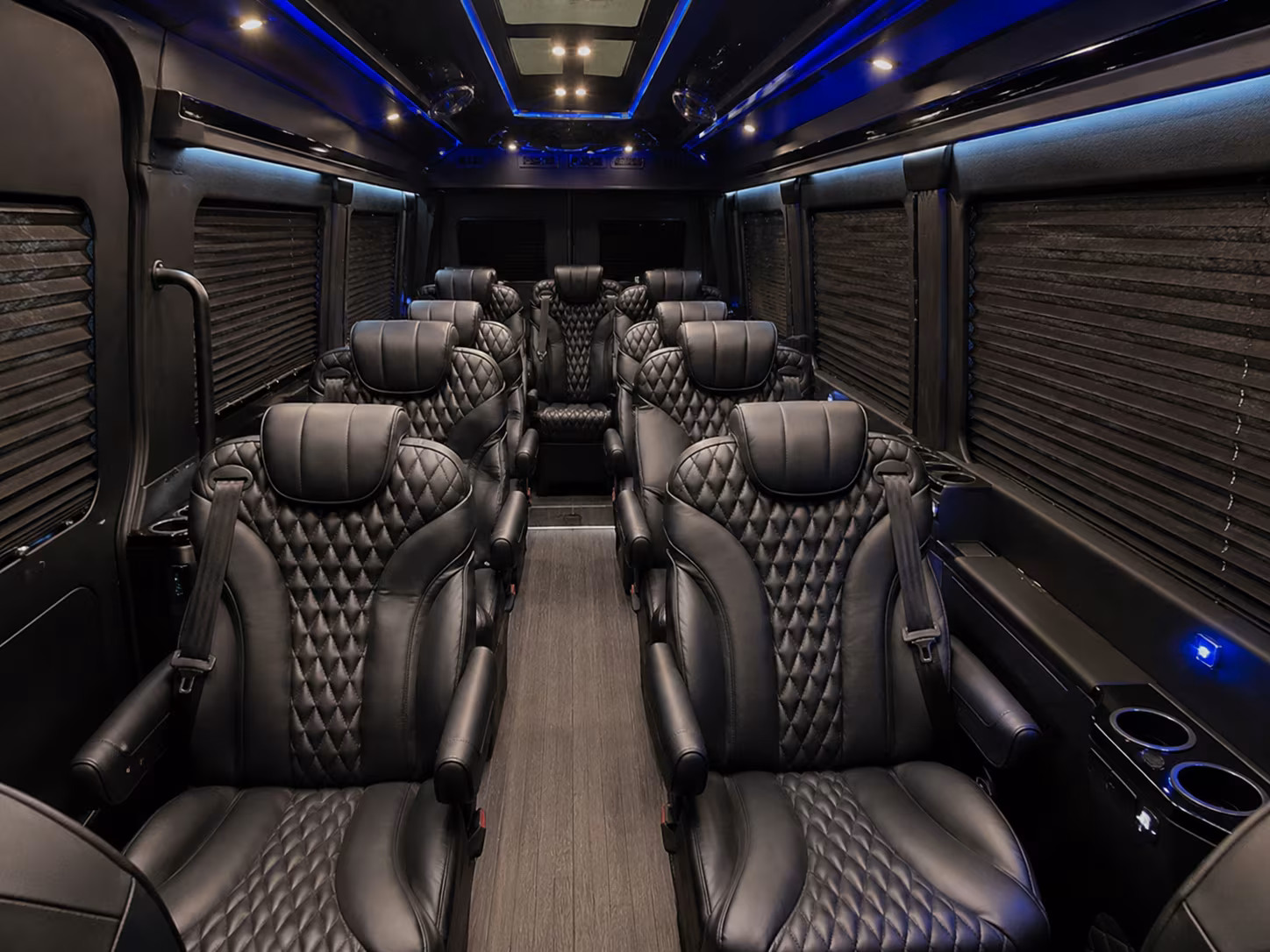 knoxville 10 passenger sprinter van interior