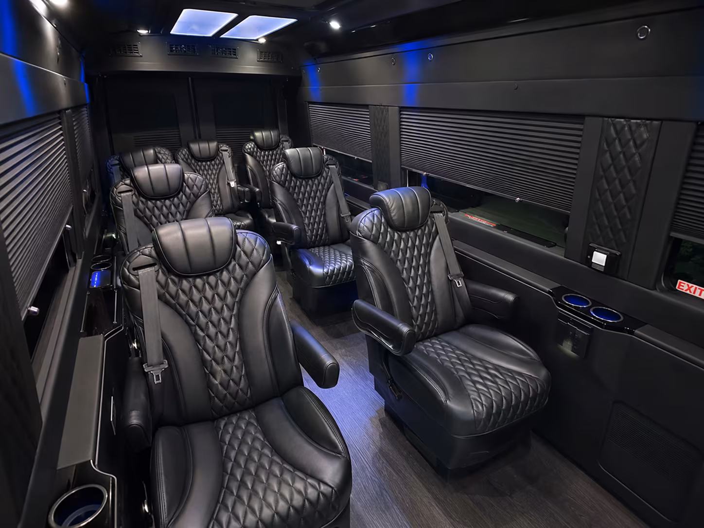 knoxville 20 passenger sprinter van interior
